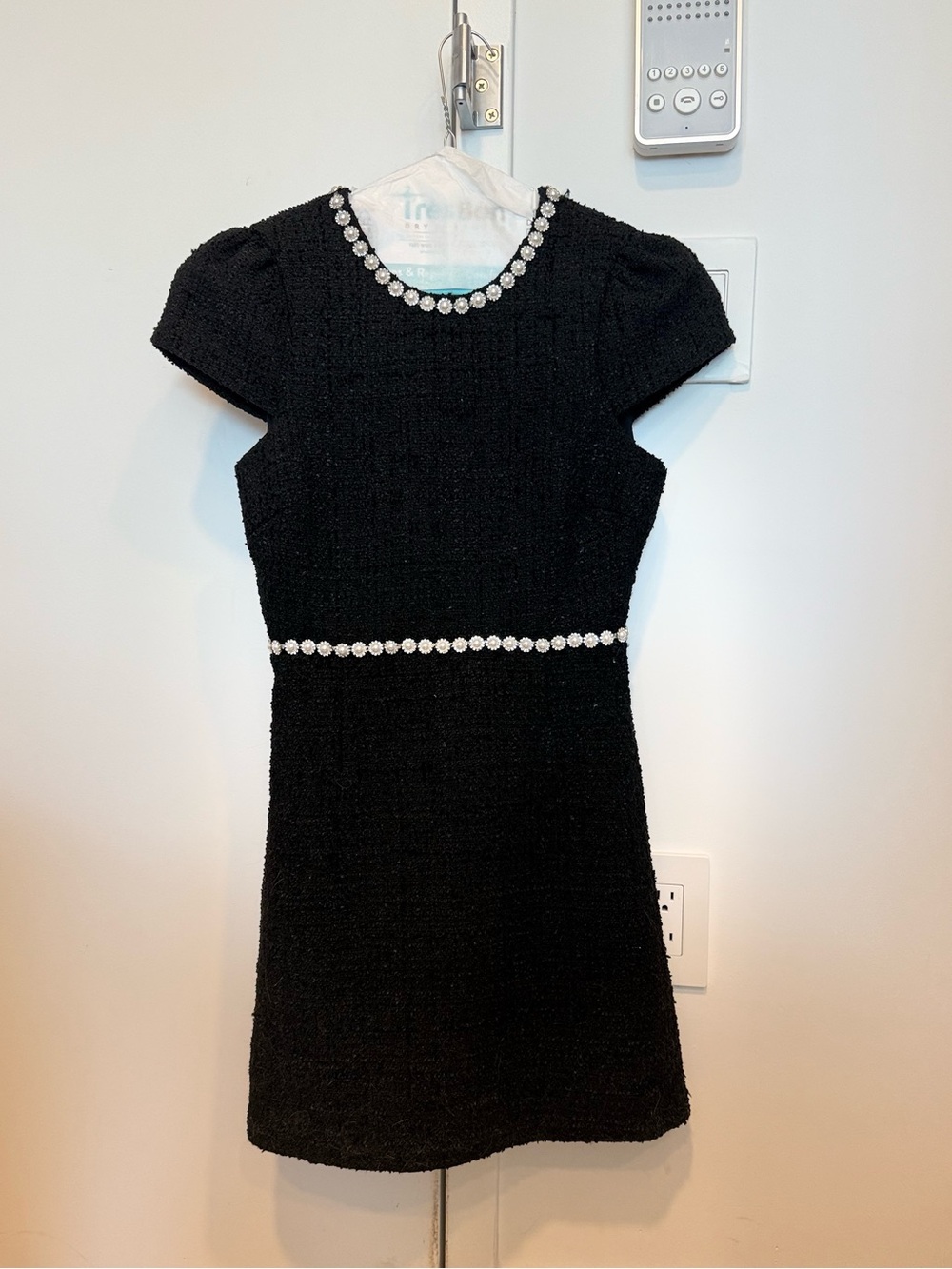 Likely Morley Black Tweed Dress